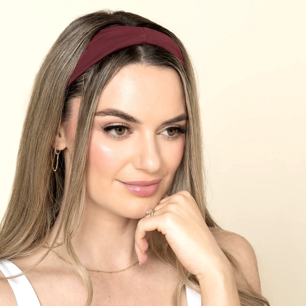 Popflex Active: Bardot Headband Maroon